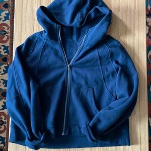Lululemon oversized full zip scuba